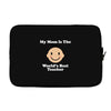 My Mom Is The World's Best Teacher Laptop sleeve