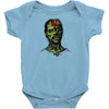 zombie brain out Baby Onesie
