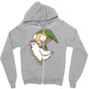 invader link Zipper Hoodie