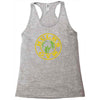hulk's gym funny Racerback Tank