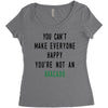 You Can't Make Everyone Happy You're Not an Avacado Women's Triblend Scoop T-shirt