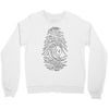 darwin's fingerprint Crewneck Sweatshirt