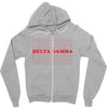 Delta Gamma Zipper Hoodie