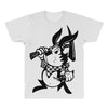 black rabbit All Over Men's T-shirt