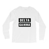 Delta Gamma Black Long Sleeve Shirts
