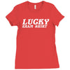 lucky exam Ladies Fitted T-Shirt