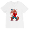the flying spaghoofy monster V-Neck Tee
