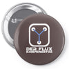 fluxkompensator  funny Pin-back button