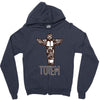 Totem Zipper Hoodie