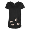 Guess What? - Baby Inside Maternity Scoop Neck T-shirt
