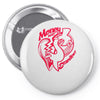 money over emotion Pin-back button