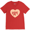 Hope With Heart V-Neck Tee