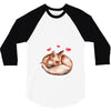 Baby Fox Belly 3/4 Sleeve Shirt