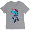 dog biker V-Neck Tee