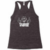darth vader fun party trance Racerback Tank