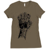 hand Ladies Fitted T-Shirt