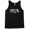 trust me, i'm with the band   musician rockband guitar bass jam tee Tank Top