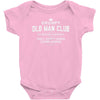 grumpy old man Baby Bodysuit