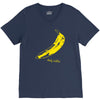 retro velvet underground andy warhol banana rock black t shirt sz s m V-Neck Tee