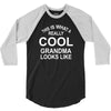 this is what a cool grandma looks like 3/4 Sleeve Shirt