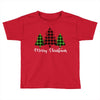 lumberjack tree merry christmas Toddler T-shirt