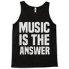 music is the answer Tank Top