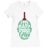 mary poppins y'all Ladies Fitted T-Shirt