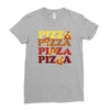 pizza lover 2 Ladies Fitted T-Shirt