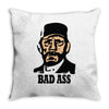 bad ass avec frank vega Throw Pillow