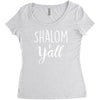 shalom y'all Women's Triblend Scoop T-shirt