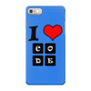 i love code iPhone 7 Case