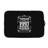 vintage made in 1997 perfectly aged a living legend Laptop sleeve