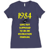 george orwell   1984 Ladies Fitted T-Shirt