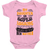My Daughter Is Super Awesome Her Mother Baby Bodysuit