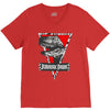 jurassic park raptor natural V-Neck Tee