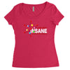 i am not insane inspired by the big bang theory, ideal birthday Women's Triblend Scoop T-shirt