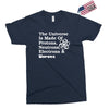 The Universe Is Made Of Protons Neutrons Electrons Morons Exclusive T-shirt