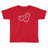 rude hands, ideal gift or birthday present. Toddler T-shirt