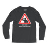 body under construction road sign Long Sleeve Shirts