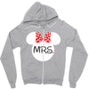 Mr. and Mrs. Matching Zipper Hoodie