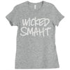 wicked smart smaht Ladies Fitted T-Shirt