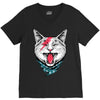 cat rock V-Neck Tee