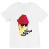 through being cool graphic V-Neck Tee