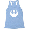 rebel alliance sticker vinyl decal star wars   car window wall decor Racerback Tank