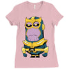 thanos minion Ladies Fitted T-Shirt