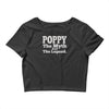 poppy myth legend casual Crop Top