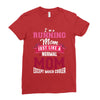 running mom white Ladies Fitted T-Shirt