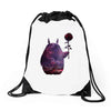 Totoro Forest Drawstring Bags