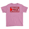 texas made lone star license plate Youth Tee