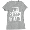v5 eat sleep train Ladies Fitted T-Shirt